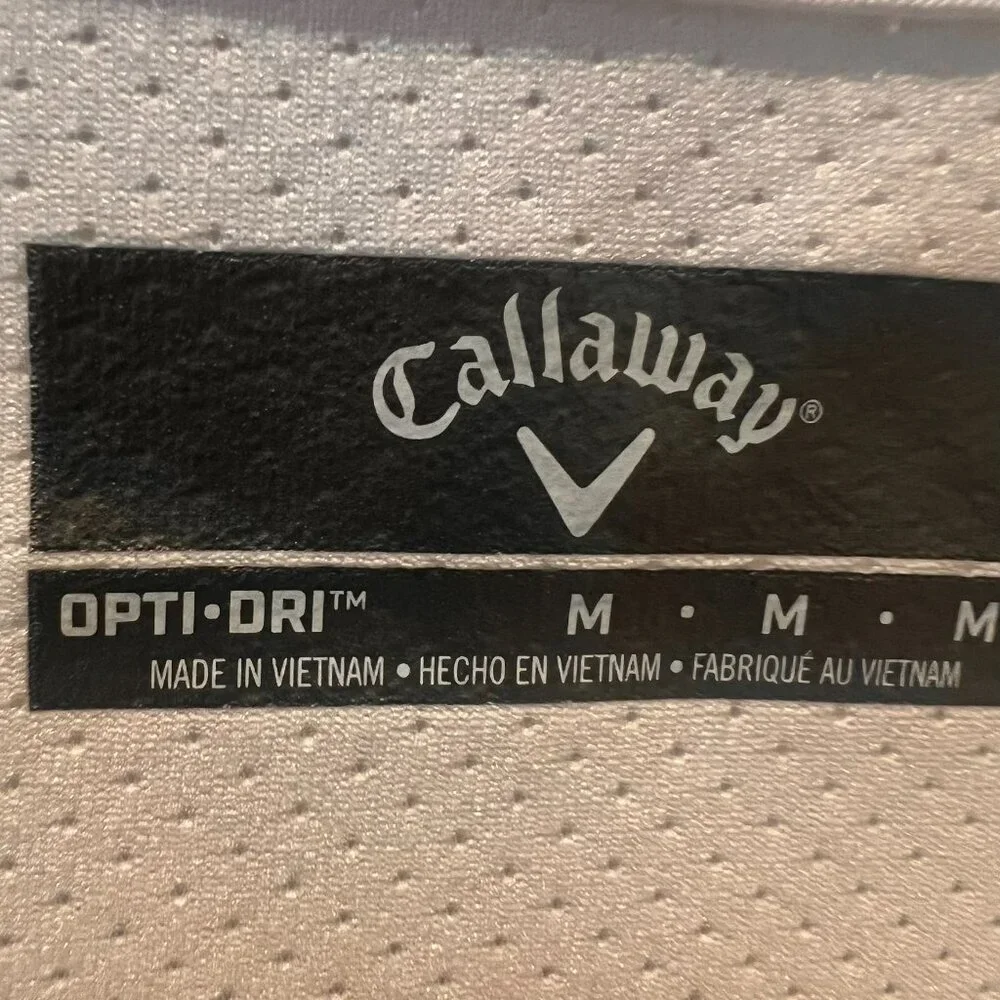 Callaway Black and White Color Block Women’s Golf Polo Size M NWT | Activewear - Picture 4 of 6